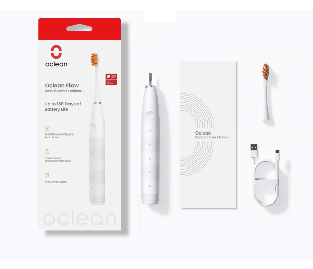 Oclean Flow biały - 1036487 - zdjęcie 4